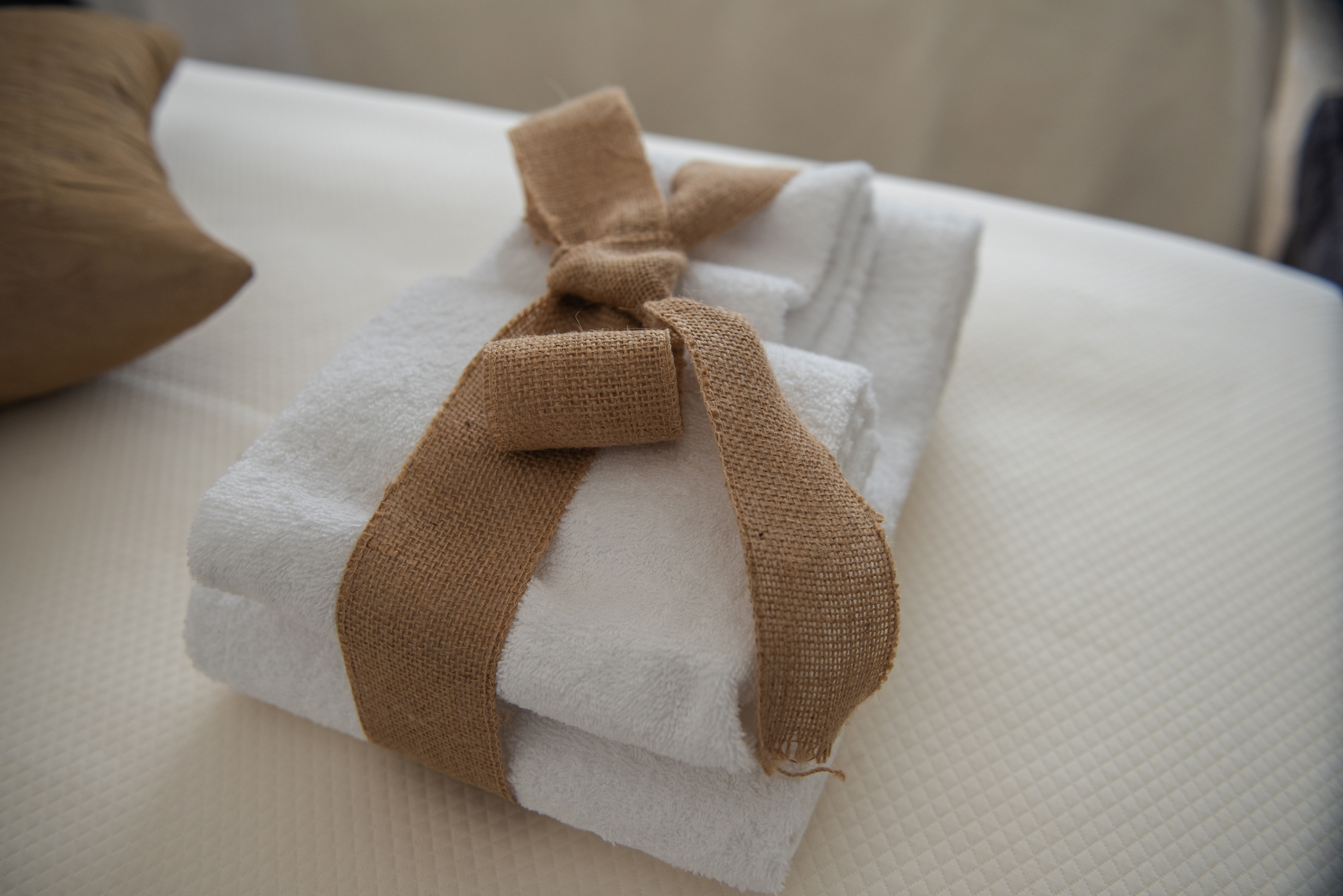 Donna Evelina Camera Matrimoniale Doppia nella Dimora Liberty a Surbo a 4 min da Lecce DONNA EVELINO DETTAGLIO ASCIGAMANO SINGOLO